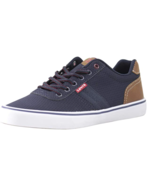 Levi&#39;s Miles Men Low Top Lace Up Sneakers Pin Perf PU NB 2 - £10.10 GBP