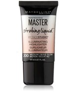 Maybelline New York Master Strobing Liquid Illuminating Highlighter, Med... - £11.54 GBP