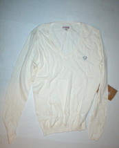 New Womens Designer True Religion Jeans Off White Sweater Top NWT S Cashmere log - £270.91 GBP
