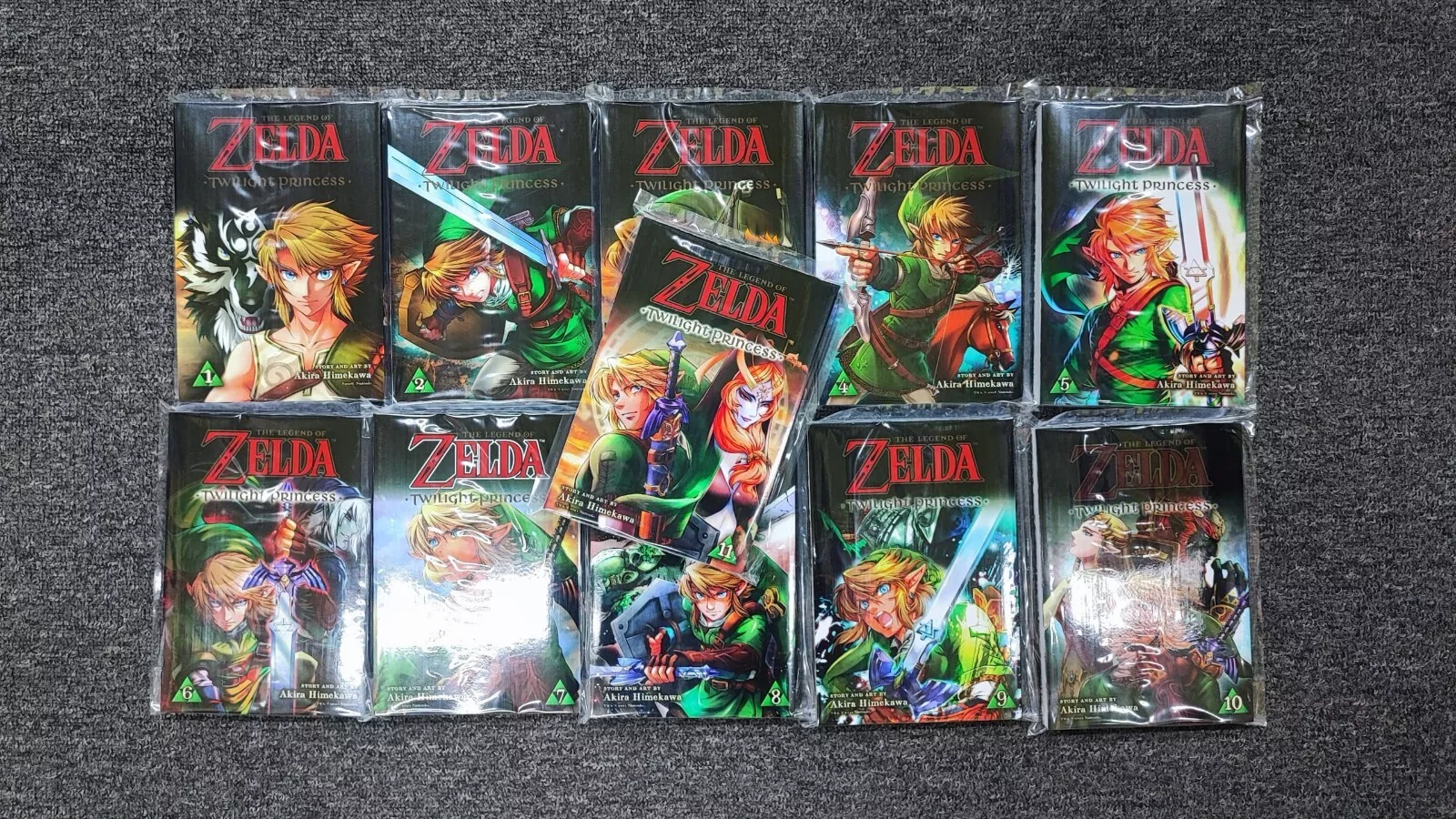 New The Legend of Zelda: Twilight Princess Vol 1-11 English Version Mang... - €162,94 EUR