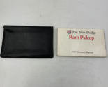 1997 RAM Pickup Owners Manual Handbook with Case OEM N02B25065 - $35.99