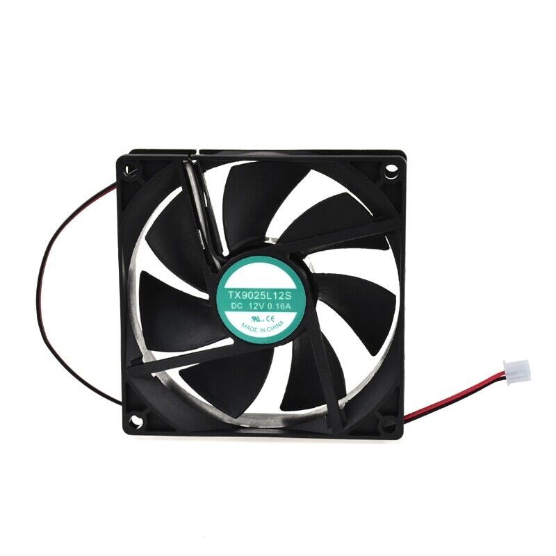 For Tianxuan TX9025L12S 90*90*25mm 12V 0.16A Cooling Fan 2Pin - $7.91