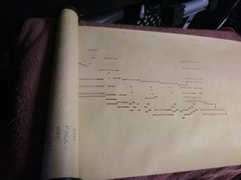 QRS Word Roll The Platters TWILIGHT TIME Frank Milne 7981 Player Piano Roll - $23.38