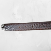 Vintage Barse The Belt Collection Brown Italian Leather New Orleans Medium NOS image 5