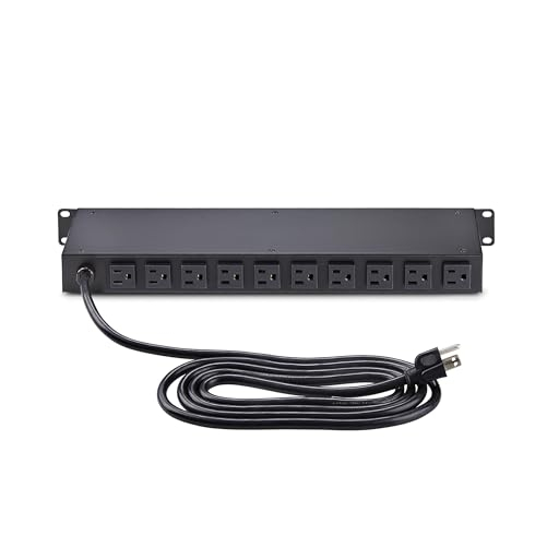 Startech 12NM8-RACK-MOUNT-PDU 12-OUTLET HORIZONTAL RACK MOUNT METERED PD... - $243.52