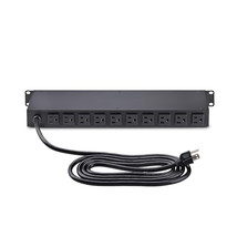 Startech 12NM8-RACK-MOUNT-PDU 12-OUTLET HORIZONTAL RACK MOUNT METERED PD... - $230.95