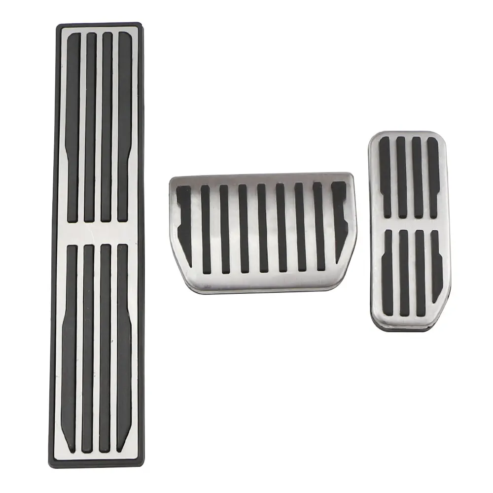 Stainless Steel Car Pedals Gas Brake Foot Pedal Rest Pedales Pad for Jag... - $15.40+