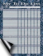 Chore Chart/Weekly Planner/to Do List/Message Board - Magnetic Dry Erase - Full  - £7.87 GBP