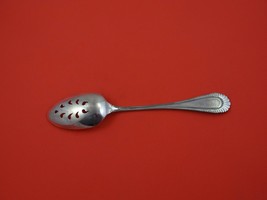 Atalanta by Wallace Sterling Silver Pierced Serving Spoon 9-hole 8 1/4&quot; - £108.21 GBP