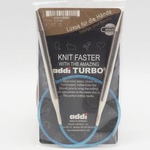 addi Knitting Needle Turbo Circular Skacel Exclusive Blue Cord 24 inch US 13 - £15.49 GBP