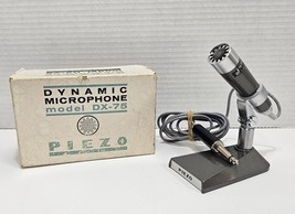 Vtg Piezo Dynamic Microphone DX-75 Made In Japan - $34.22 CAD