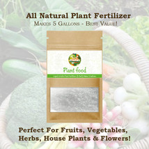 MX Natural Plant Food Fertilizer Plant Food Makes 5 Gallons All Natural ... - $30.12