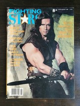 Fighting Stars Magazine August 1982 Arnold Schwarzenegger as Conan The Barbarian - £16.43 GBP