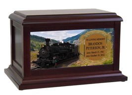 Vintage Steam Train Cremation Urn - £204.59 GBP