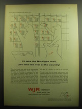 1958 WJR Radio Ad - I&#39;ll take the Michigan mail, you take the rest - £14.65 GBP