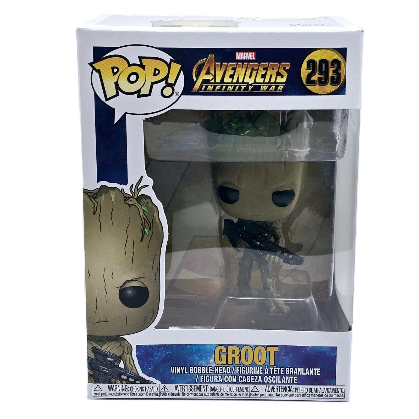 Funko POP! Marvel Avengers Infinity War Teen Groot Vinyl Bobblehead Figure 293