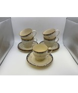 Set of 5 Lenox Fine China LIBERTY Cups &amp; Saucers - $178.34 CAD