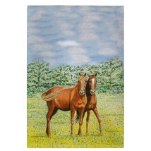 Betsy Drake Two Horses Guest Towel - £27.39 GBP