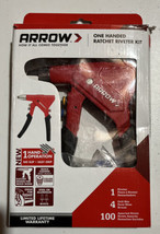 Arrow Ratcheting Rivet Tool (RT189K) Patented ratcheting, one hand riveter - $16.82