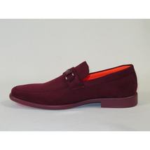 Men's TAYNO Shoes Soft Micro Suede Slip-on Loafer THE CAPRIO S Wine image 5