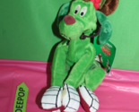 Warner Bros Marvin The Martian K-9 Reindeer Bean Plush 1998 Looney Tunes - $24.74