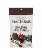 Macfarms Kona Dark Chocolate Macadamias 4.5 Oz (pack Of 2) - £38.91 GBP