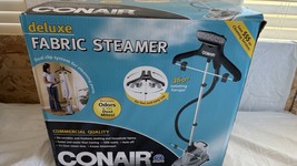 New Conair GS10ND Deluxe Fabric Steamer 1250W 360 Rotating Hanger - $69.32 CAD