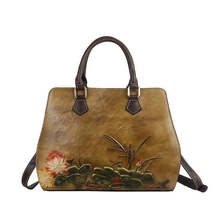 Cowhide Handbags Cross-Border Retro Ladies Handbags - £108.50 GBP