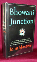 John Masters Bhowani Junction Nice 1954 Hardcover In Dj Filmed India Ava Gardner - $22.49