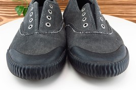 Paul Sperry Women Sz 8.5 M Gray Elastic Fashion Sneakers Fabric Shoe - £15.60 GBP