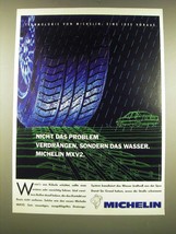 1990 Michelin MXV2 Tires Ad (in German) - Technoogie von Michelin: Eine ... - $18.49