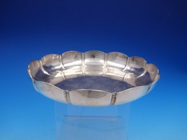 1961 Vintage Dublin Irish Silver by WE Fluted and Hammered Bowl (#4215) - £382.52 GBP