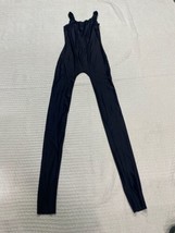 The Band Hall Black Jumpsuit One Piece Size Small Heavy Picked - $9.50
