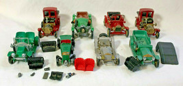 Mixed Lot of Vtg Dinky Toys &amp; Corgi Diecast Vehicles Renault Rolls Royce ++More - £31.65 GBP