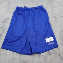 Spalding Shorts Mens S Blue Jersey True to the Game Active Athletic Sports Wear - £17.00 GBP