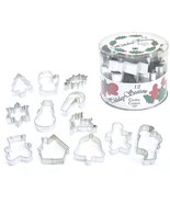 R &amp; M Holiday Classics 12 Piece Cookie Cutter Tub Set - £6.72 GBP