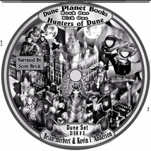Dune Planet Books Herbert &amp; Anderson  5 Unabridged  Audiobooks - £22.71 GBP