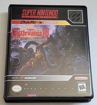 Castlevania Iv 4 Case Only Super Nintendo Snes Box Best Quality Available - £10.14 GBP