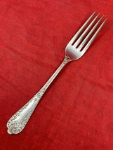 Dinner Fork B.S. Co A1 Silver Plate Flatware Holmes &amp; Edwards Swirl Vint... - $7.43