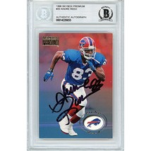 Andre Reed Buffalo Bills Signed 1996 Skybox Beckett BGS Autograph On Card Auto - $77.59