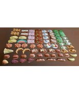 Vintage 1950&#39;s Vibrant Celloid Play Pretend Play Food Lot - $77.22