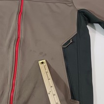 The North Face NF0A33QN Men's Apex Gray Full Zip Pockets Long Sleeve Size Large image 4