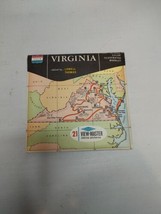 Sawyer&#39;s View Master 21 Stereo Pictures 3 Reels Virginia State Tour Series Book - $9.49