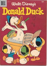 Walt Disney&#39;s Donald Duck Comic Book #45 Dell Comics 1956 FINE - £33.27 GBP