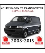 Volkswagen T5 Transporter Repair Manual 2003–2015 - $11.29