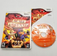 Looney Tunes: Acme Arsenal (Nintendo Wii, 2007) Complete Damaged Manual CIB - £7.71 GBP