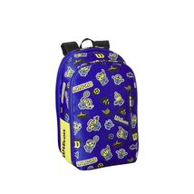 WILSON Minions 3.0 Junior Tennis Backpack - Holds up to 2 Rackets, Blue/Yellow - £41.90 GBP