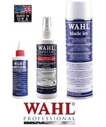 Wahl CLIPPER BLADE CARE MAINTENANCE ICE Cooling SPRAY CLEANER,OIL,CLINI ... - $104.99