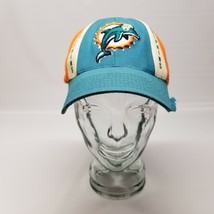 Distressed Miami Dolphins One Size Fits All Reebok Team Apparel On Field Hat - £19.68 GBP