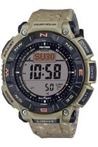 Casio PRG-340 Pro Trek Climber Line Wristwatch, Solar, Biomass Plastic, Khaki - £131.30 GBP